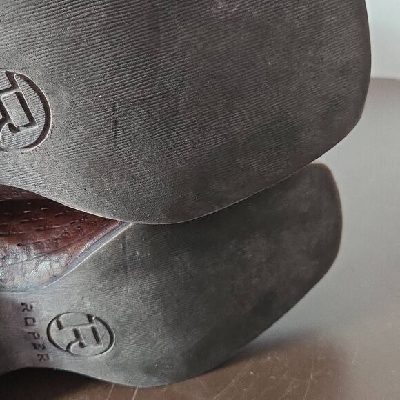 Roper becca Western Boots Aztec Tribal 8.5 - Picture 7 of 8